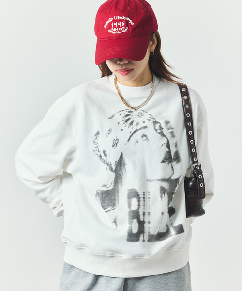 ラスト1点！Billie Eilish 完売品 パーカー レアトレーナー 白 L FREAK'S STORE（フリークスストア） トレーナー スウェット