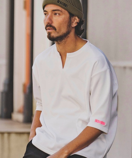 「felkod」 半袖Tシャツ L ホワイト メンズ_画像2