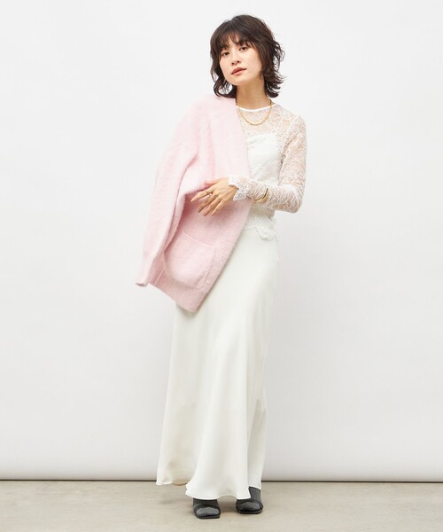 NOLLEY'S sophi ウォッシャブルラッセルレースTブラウス ウォッシャブルラッセルレースTブラウス（シャツ/ブラウス