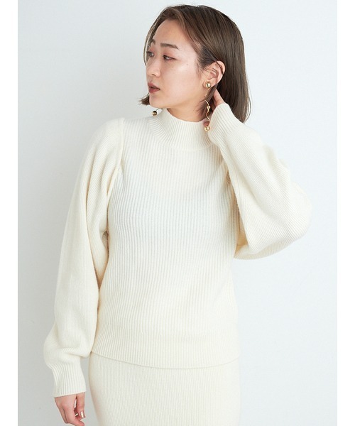 「FRAY I.D」 長袖ニット FREE ブラウン レディース_画像6