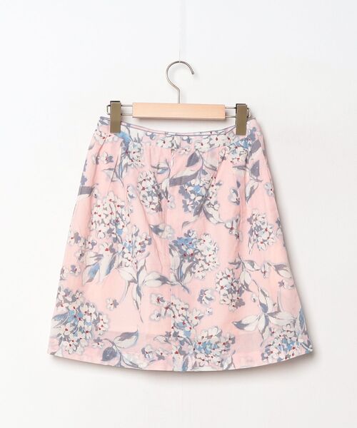「ME COUTURE」 花柄フレアスカート 0 ピンク レディース_画像2