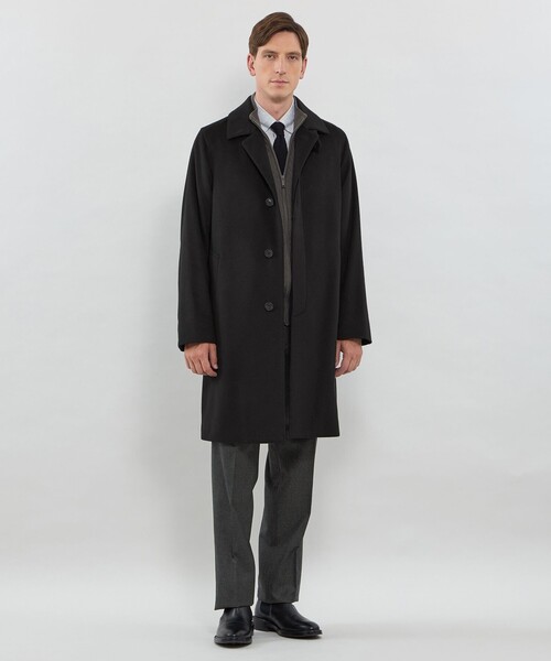 MACKINTOSH LONDON ダークグレー スラックス ウール100% MACKINTOSH LONDON（マッキントッシュ ロンドン） スラックス