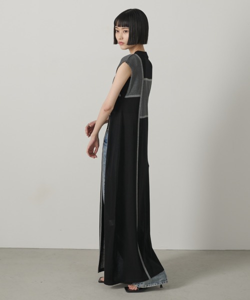 「AIC.」 ノースリーブワンピース FREE ブラウン レディース_画像5