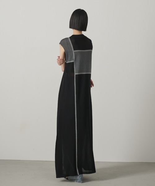 「AIC.」 ノースリーブワンピース FREE ブラウン レディース_画像6