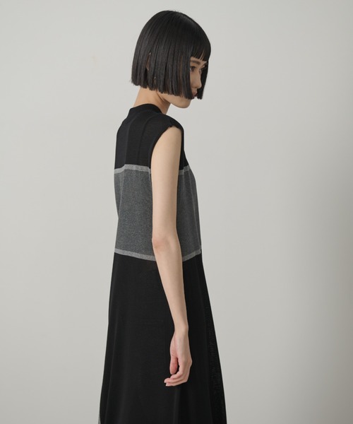 「AIC.」 ノースリーブワンピース FREE ブラウン レディース_画像7