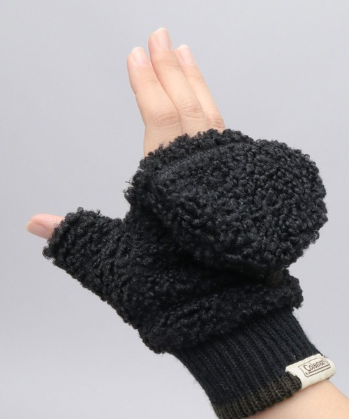 Coleman（コールマン） 手袋 シープボア フラップ ミトングローブ 手袋