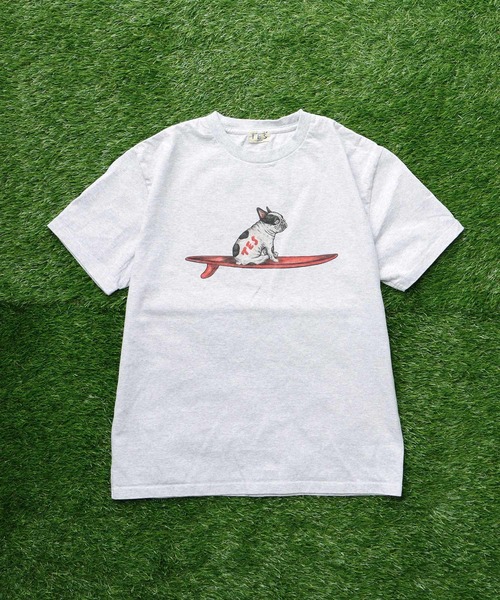 「The Endless Summer」 「tes」半袖Tシャツ LARGE アイボリー メンズ_画像3