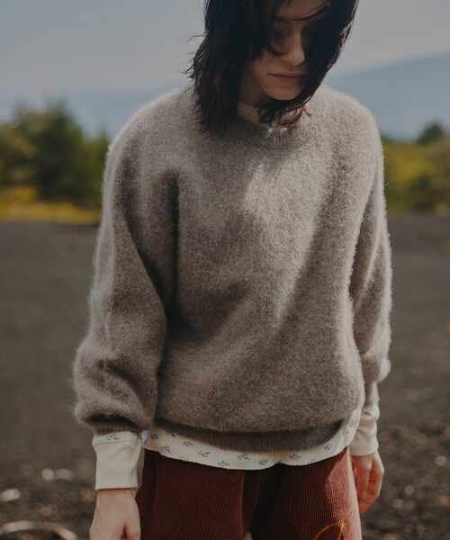 Freada（フリーダ） ニット セーター フラッフィーニット プルオーバー