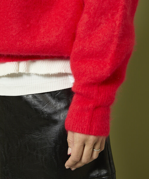 Freada（フリーダ） ニット セーター フラッフィーニット プルオーバー