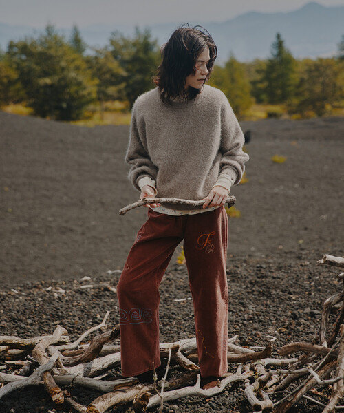 Freada（フリーダ） ニット セーター フラッフィーニット プルオーバー