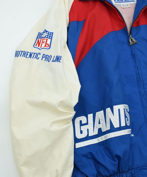 NBA/NFL/NHL/MLB ナイロンジャケット 「USED」90's LOGO ATHLETIC “NFL