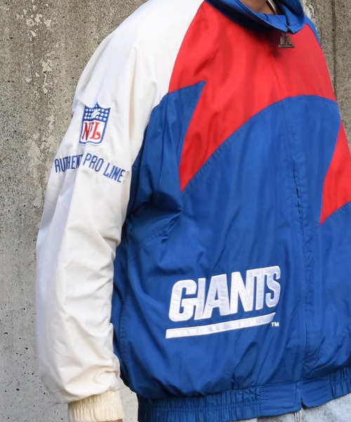 NBA/NFL/NHL/MLB ナイロンジャケット 「USED」90's LOGO ATHLETIC “NFL