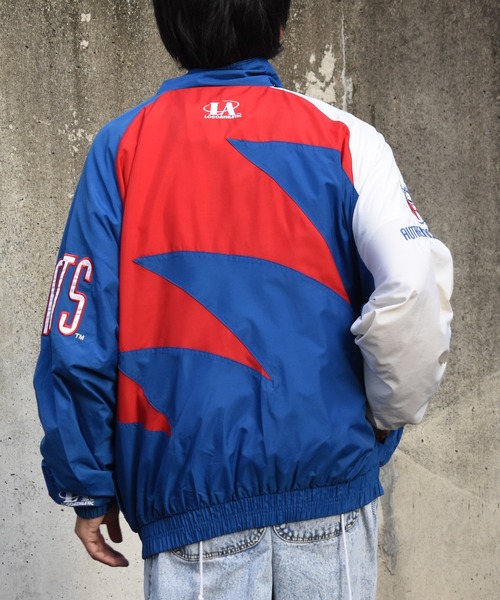 NBA/NFL/NHL/MLB ナイロンジャケット 「USED」90's LOGO ATHLETIC “NFL