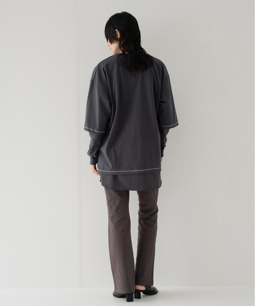 RYU tシャツ vintage-style open-front top メンズ レディース