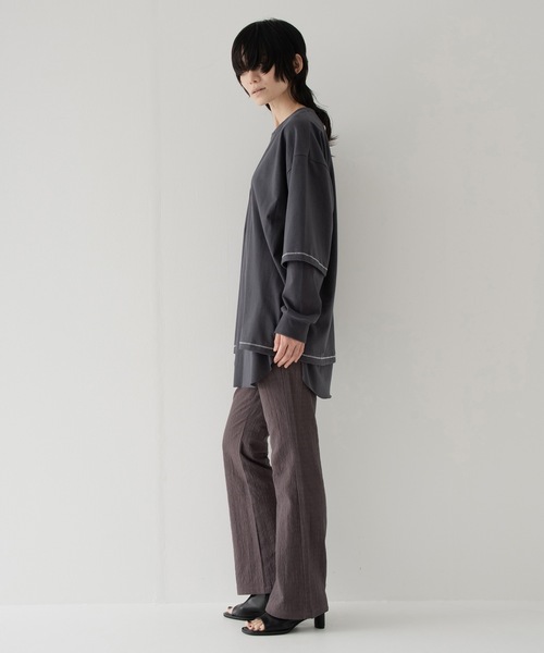 RYU tシャツ vintage-style open-front top メンズ レディース