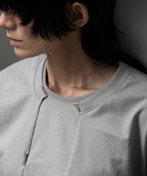 RYU tシャツ vintage-style open-front top メンズ レディース