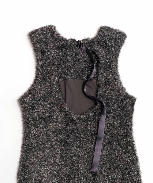 「MAISON SPECIAL」 ノースリーブワンピース FREE ベージュ レディース_画像4