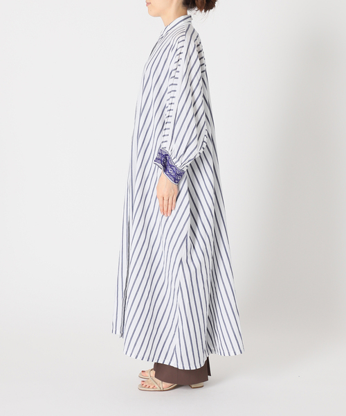 「NE QUITTEZ PAS!」 半袖ワンピース FREE ホワイト レディース_画像6