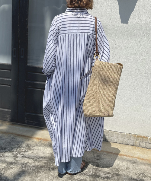 「NE QUITTEZ PAS!」 半袖ワンピース FREE ホワイト レディース_画像8