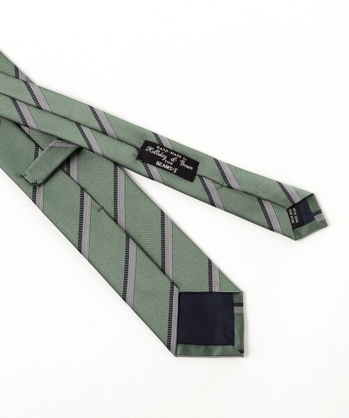 BEAMS F（ビームスF） ネクタイ Holliday ＆ Brown / シルク