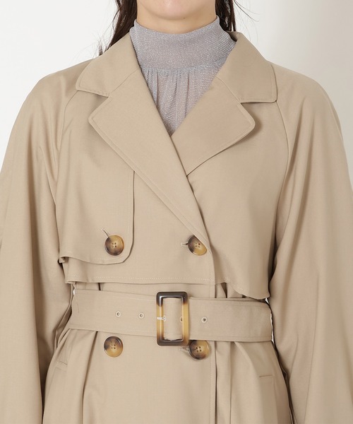 「REDYAZEL」 コート SMALL ベージュ レディース_画像6