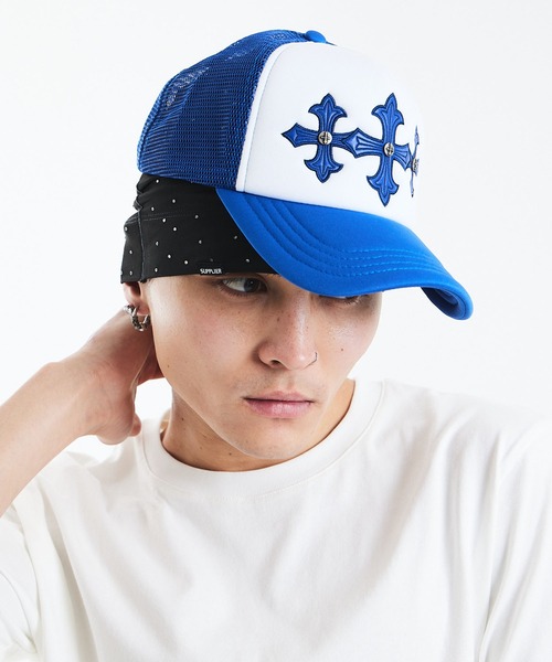Supplier クロスメッシュキャップ SUPPLIER（サプライヤー） キャップ 帽子 メッシュキャップ｜Cross