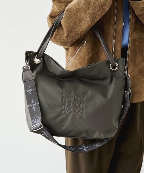 3way ナイロン トートバッグ ポケッタブル3wayトートバッグ ダークグレー - NIZYU KANO 公式通販サイト