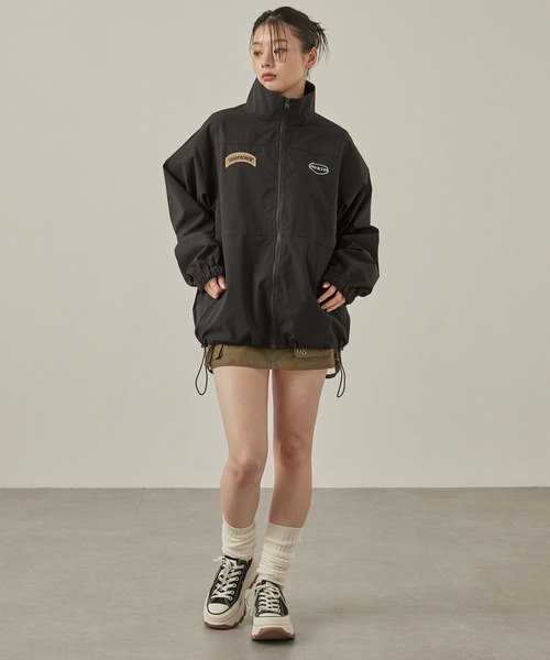 「Snap club」 ブルゾン M ブラック レディース_画像2