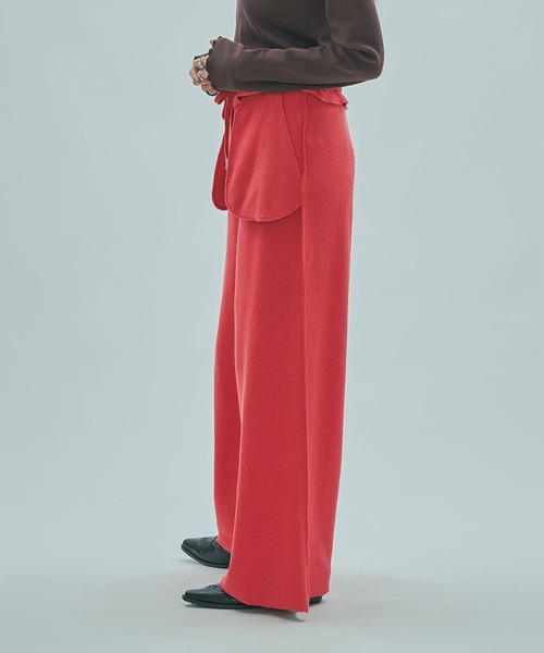 ローズバッド（ROSE BUD）/mag．by c/WIDE SWEAT PANTS ROSE BUD（ローズバッド） スウェットパンツ ジャージ (mag.by c)WIDE