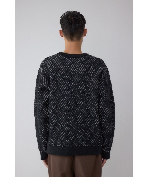 AZUL BY MOUSSY（アズールバイマウジー） セーター ニット ダイヤ柄