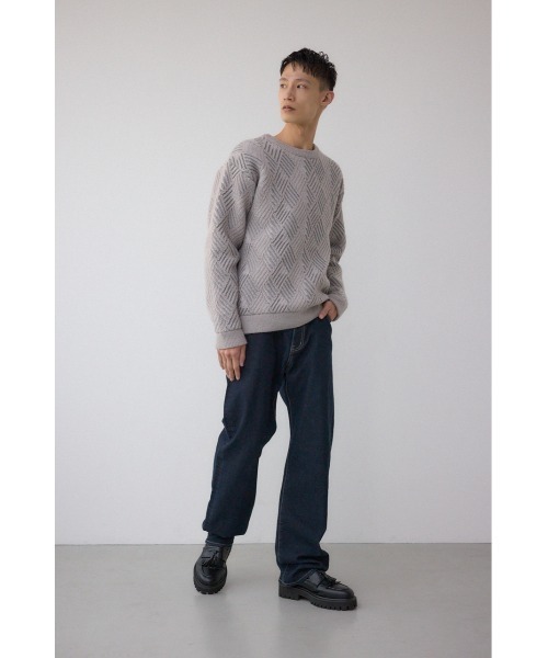 AZUL BY MOUSSY（アズールバイマウジー） セーター ニット ダイヤ柄