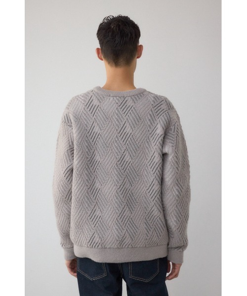 AZUL BY MOUSSY（アズールバイマウジー） セーター ニット ダイヤ柄