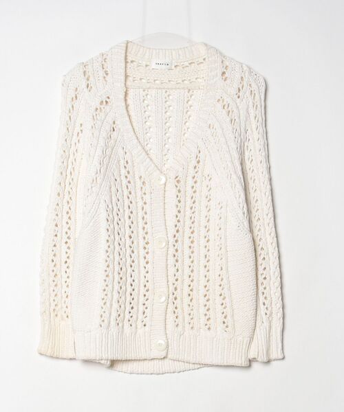 FRAY I.D（フレイ・アイディー） ニットカーディガン FREE ホワイト