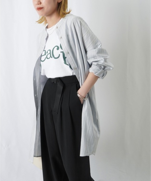 「LUCA/LADY LUCK LUCA」 長袖チュニック FREE ブラック レディース_画像3