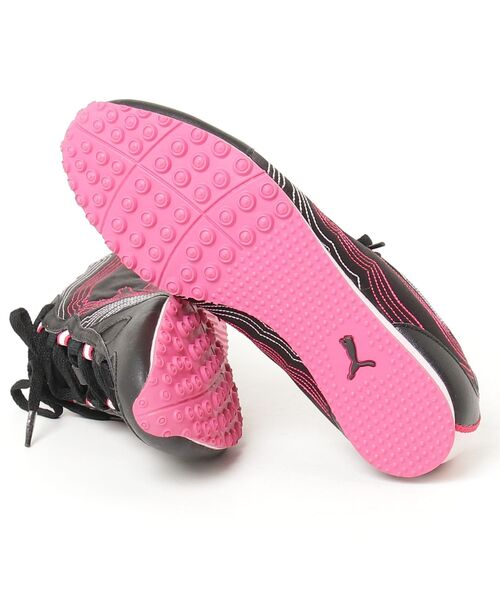 「PUMA」 ローカットスニーカー 22.5cm ブラック レディース_画像3