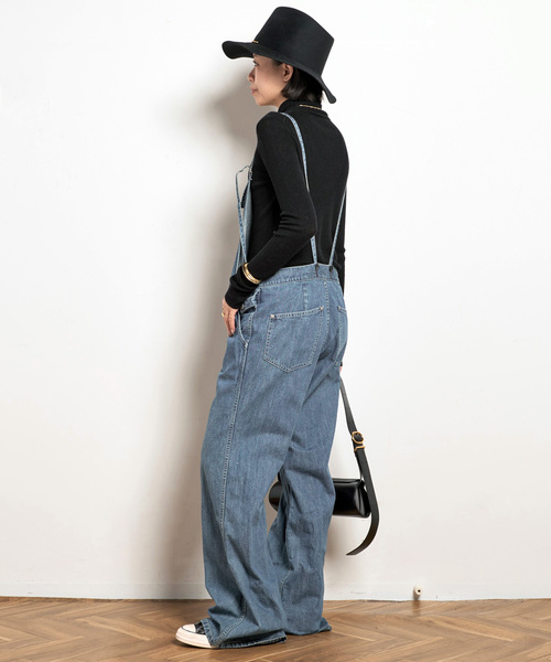 Deuxieme Classe JOHNBULL フレンチサロペット デニム JOHNBULL/ジョンブル】フレンチサロペット（サロペット/オーバーオール