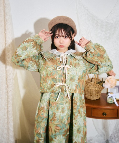 最終値下げKutir クティールとレトロ ジャケット ワンピース セットアップ kutir（クティール） ジャケット テーラードジャケット 「クティールと