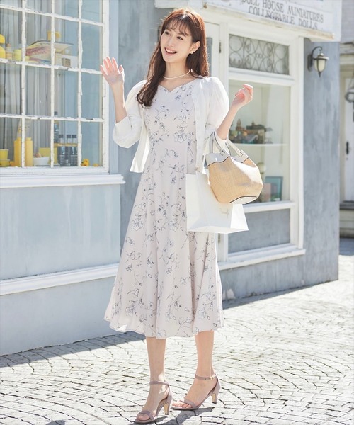 「SWINGLE」 ニットカーディガン MEDIUM ピンク レディース_画像3