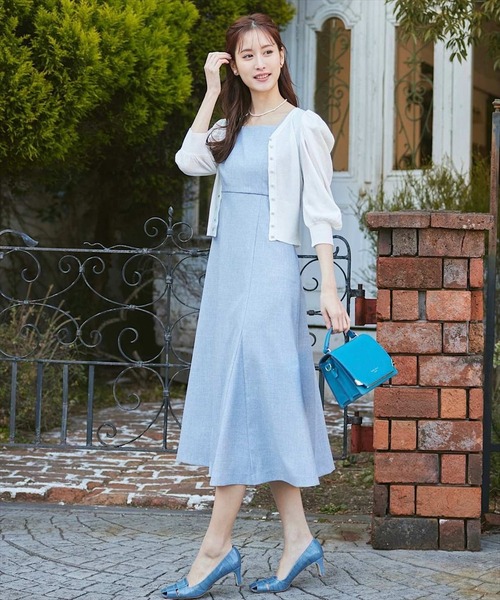 「SWINGLE」 ニットカーディガン MEDIUM ピンク レディース_画像8