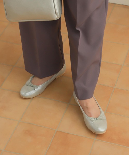 「URBAN RESEARCH DOORS」 バレエシューズ 38 ブラック レディース_画像2