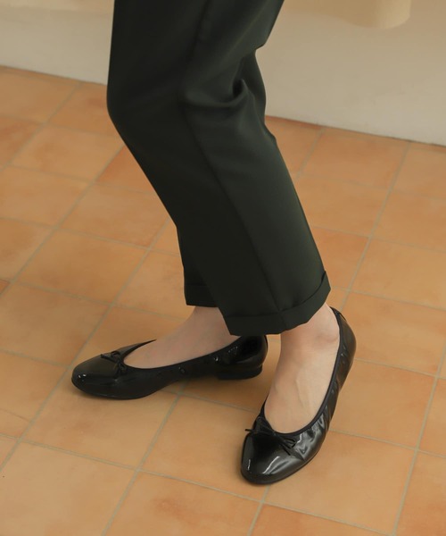 「URBAN RESEARCH DOORS」 バレエシューズ 38 ブラック レディース_画像4