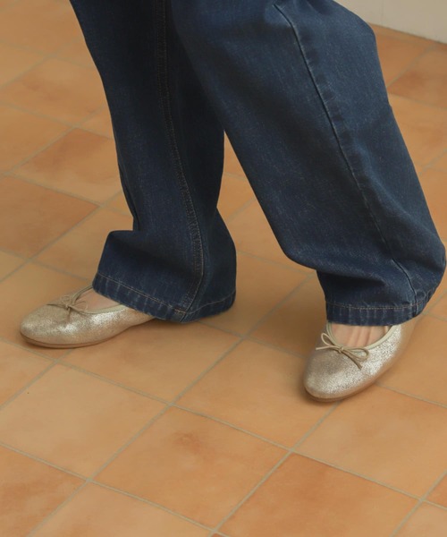 「URBAN RESEARCH DOORS」 バレエシューズ 38 ブラック レディース_画像6