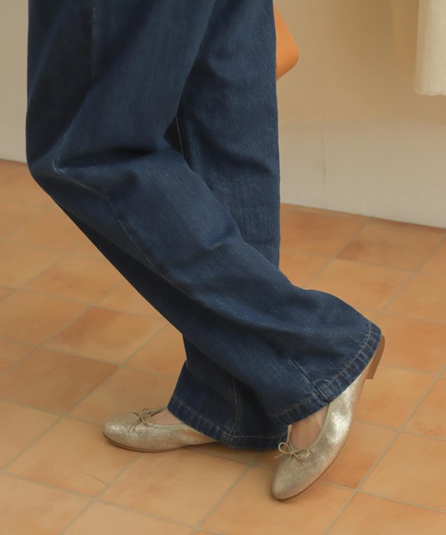 「URBAN RESEARCH DOORS」 バレエシューズ 38 ブラック レディース_画像7