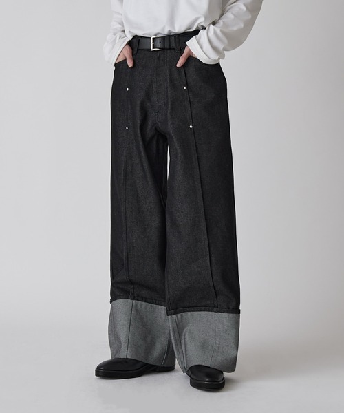 Lui's（ルイス） ワイドパンツ ジーンズ メンズ : ZOZOTOWN Yahoo!店
