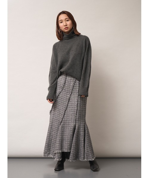 「FRAY I.D」 タートルネックニット FREE ホワイト レディース_画像5