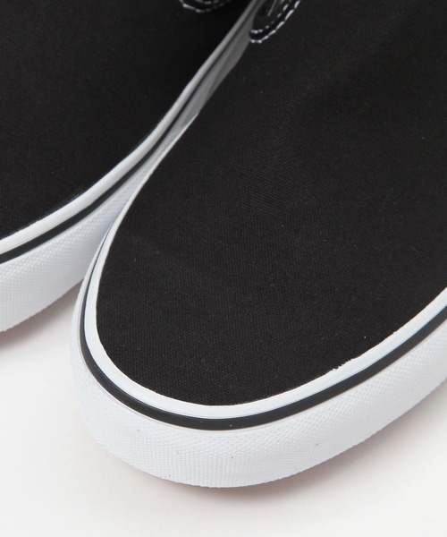 「VANS」 スリッポン LARGE ブラック メンズ_画像6