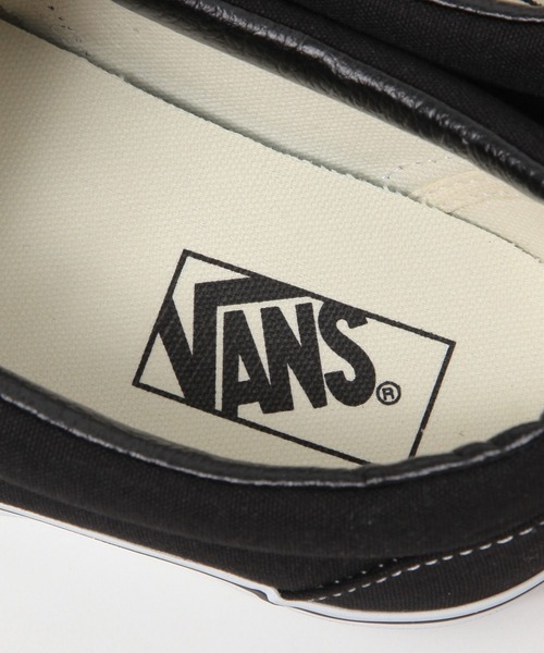 「VANS」 スリッポン LARGE ブラック メンズ_画像9