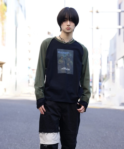 MILKBOY（ミルクボーイ） tシャツ PICNICKERS RAGLAN Tシャツ