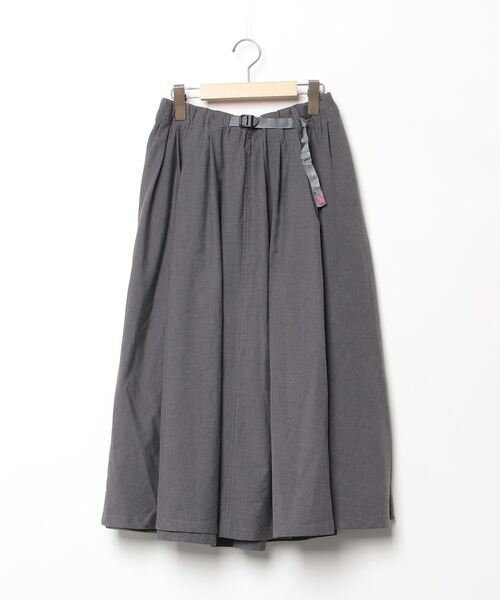 GRAMICCI（グラミチ） フレアスカート FREE グレー レディース