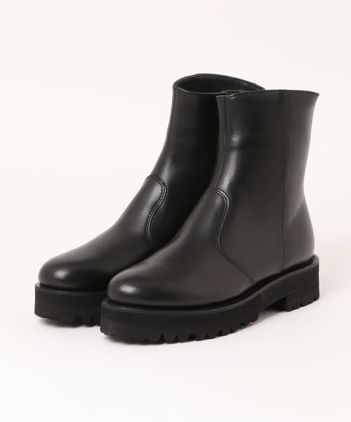 「MADULI」 ショートブーツ 39 ブラック レディース_画像4